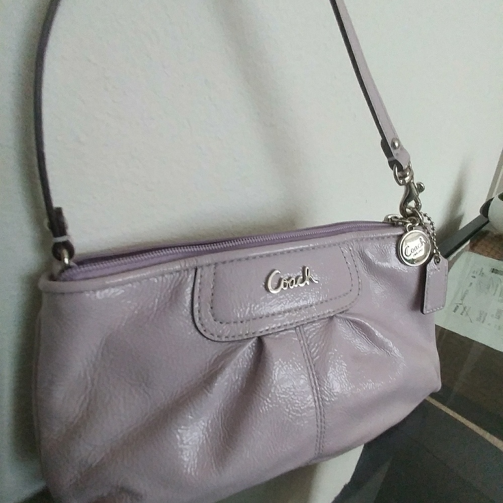 Coach Lavender Clutch Purse